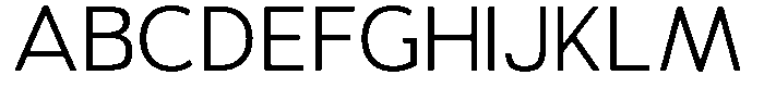 Vantori Smooth Light Semi Expanded Font UPPERCASE