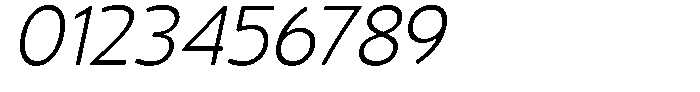 Vantori Smooth Light Slant Semi Cond Font OTHER CHARS