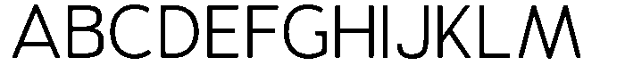 Vantori Smooth Light Font UPPERCASE