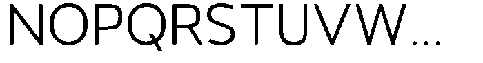 Vantori Smooth Light Font UPPERCASE