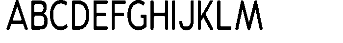 Vantori Smooth Medium Condensed Font UPPERCASE