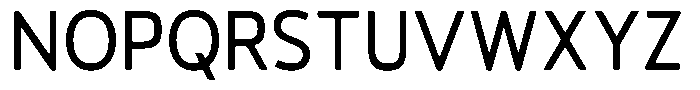 Vantori Smooth Medium Semi Conden Font UPPERCASE
