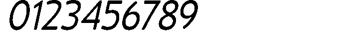 Vantori Smooth Medium Slant Conden Font OTHER CHARS