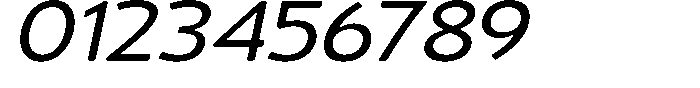 Vantori Smooth Medium Slant Expand Font OTHER CHARS