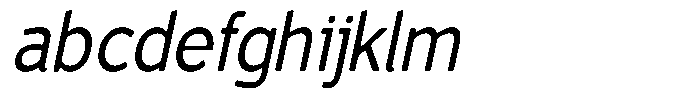 Vantori Smooth Medium Slant Semi Con FONT