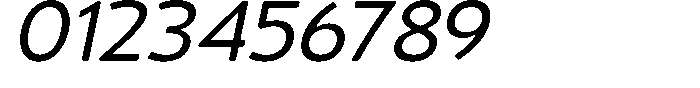 Vantori Smooth Medium Slant Font OTHER CHARS