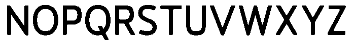 Vantori Smooth Semi Bold Semi Conden Font UPPERCASE