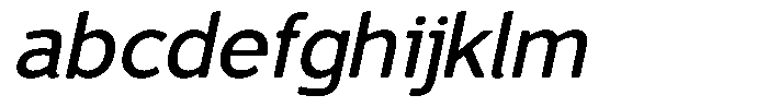 Vantori Smooth Semi Bold Slan Sem Exp FONT