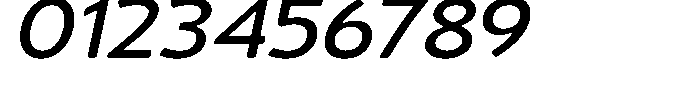 Vantori Smooth Semi Bold Slant Expan Font OTHER CHARS