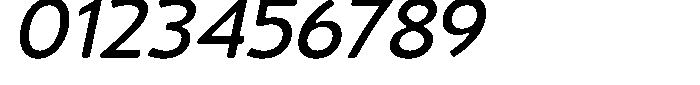 Vantori Smooth Semi Bold Slant Font OTHER CHARS