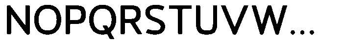 Vantori Smooth Semi Bold Font UPPERCASE
