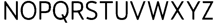Vantori Smooth Semi Condensed Font UPPERCASE