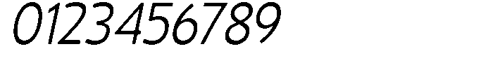 Vantori Smooth Slant Condensed Font OTHER CHARS