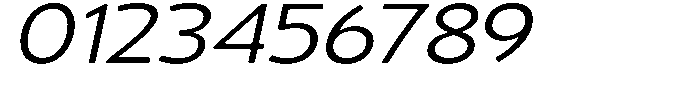 Vantori Smooth Slant Expanded Font OTHER CHARS