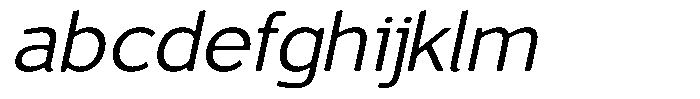 Vantori Smooth Slant Expanded FONT