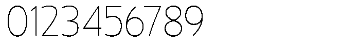 Vantori Smooth Thin Condensed Font OTHER CHARS