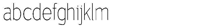 Vantori Smooth Thin Condensed FONT