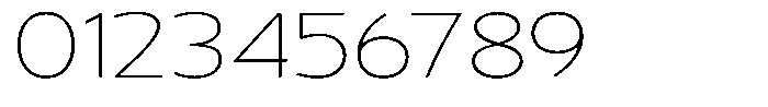 Vantori Smooth Thin Expanded Font OTHER CHARS