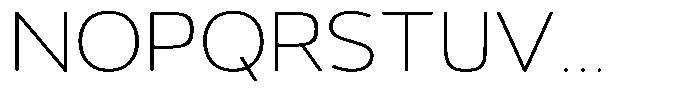 Vantori Smooth Thin Expanded Font UPPERCASE
