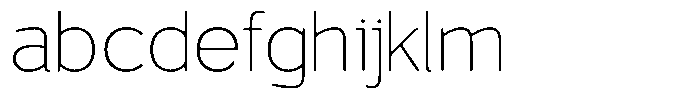 Vantori Smooth Thin Expanded FONT