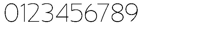 Vantori Smooth Thin Semi Condensed Font OTHER CHARS