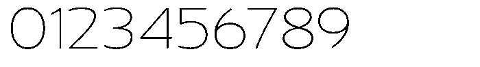 Vantori Smooth Thin Semi Expanded Font OTHER CHARS