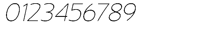 Vantori Smooth Thin Slant Semi Conde Font OTHER CHARS