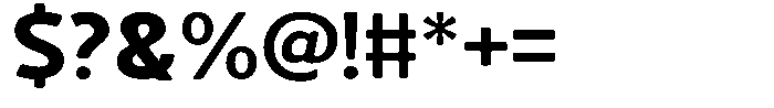 Vantori Soft Black Expanded Font OTHER CHARS