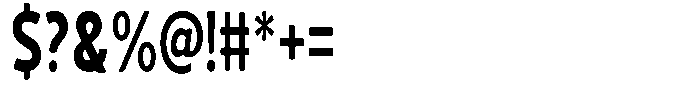 Vantori Soft Black Extra Condensed Font OTHER CHARS