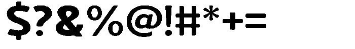 Vantori Soft Black Extra Expanded Font OTHER CHARS