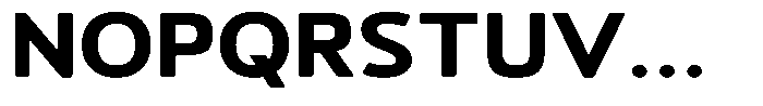 Vantori Soft Black Extra Expanded Font UPPERCASE