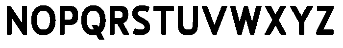 Vantori Soft Black Semi Condensed Font UPPERCASE