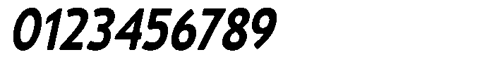 Vantori Soft Black Slant Condensed Font OTHER CHARS