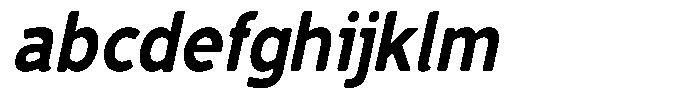 Vantori Soft Black Slant Semi Conde FONT