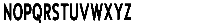 Vantori Soft Black Ultra Condensed Font UPPERCASE