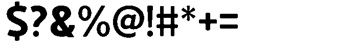 Vantori Soft Black Font OTHER CHARS