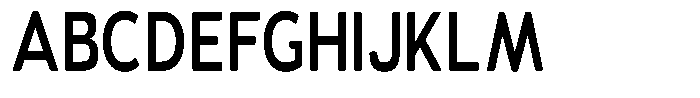 Vantori Soft Bold Condensed Font UPPERCASE