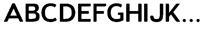 Vantori Soft Bold Expanded Font UPPERCASE