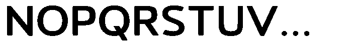 Vantori Soft Bold Expanded Font UPPERCASE