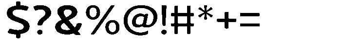 Vantori Soft Bold Extra Expanded Font OTHER CHARS