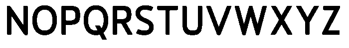 Vantori Soft Bold Semi Condensed Font UPPERCASE