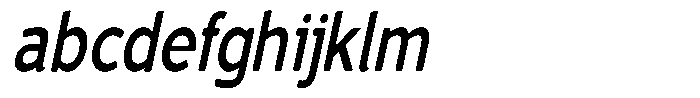 Vantori Soft Bold Slant Condensed FONT