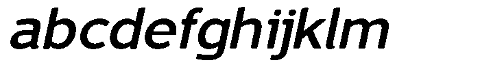 Vantori Soft Bold Slant Expanded FONT