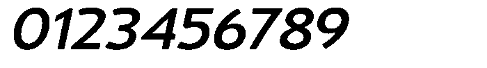 Vantori Soft Bold Slant Semi Expan Font OTHER CHARS