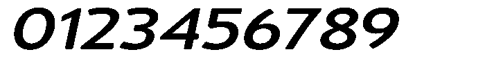Vantori Soft Bold Slant Ultra Expan Font OTHER CHARS