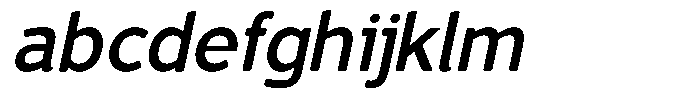 Vantori Soft Bold Slant FONT