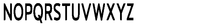 Vantori Soft Bold Ultra Condensed Font UPPERCASE