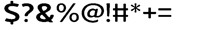 Vantori Soft Bold Ultra Expanded Font OTHER CHARS