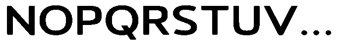 Vantori Soft Bold Ultra Expanded Font UPPERCASE