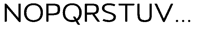 Vantori Soft Expanded Font UPPERCASE
